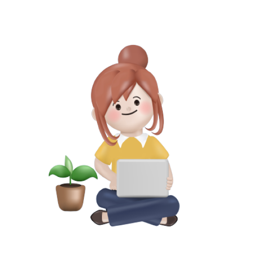 Me sitting with a laptop